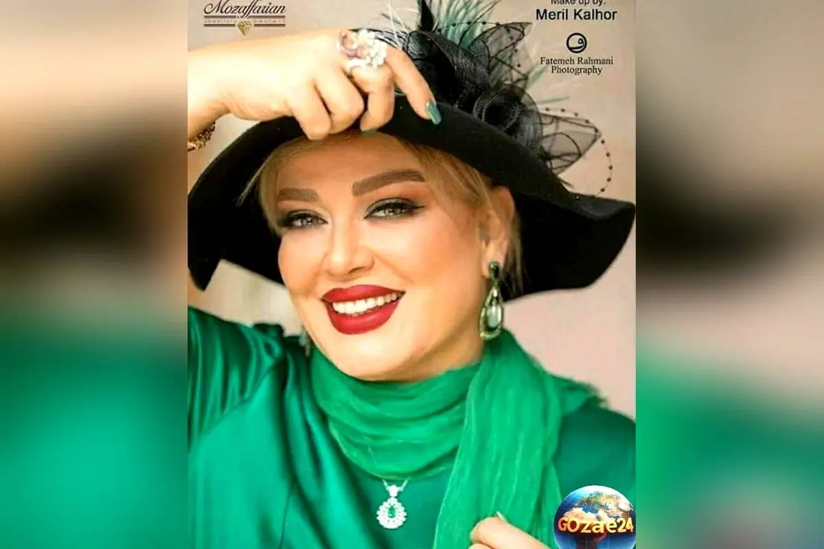 عکس بهاره رهنما در حیاط شیک با استایل سنتی ایرانی و پیام الهام‌بخش درباره خودشناسی و آرامش روانی