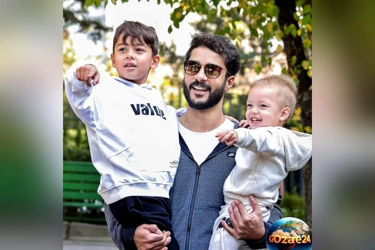 تصاویر و ویدیوهای جذاب از پسر بانمک ساعد سهیلی و گلوریا هاردی؛ ژن جذابیت و استایل خاص در کنار خانواده
