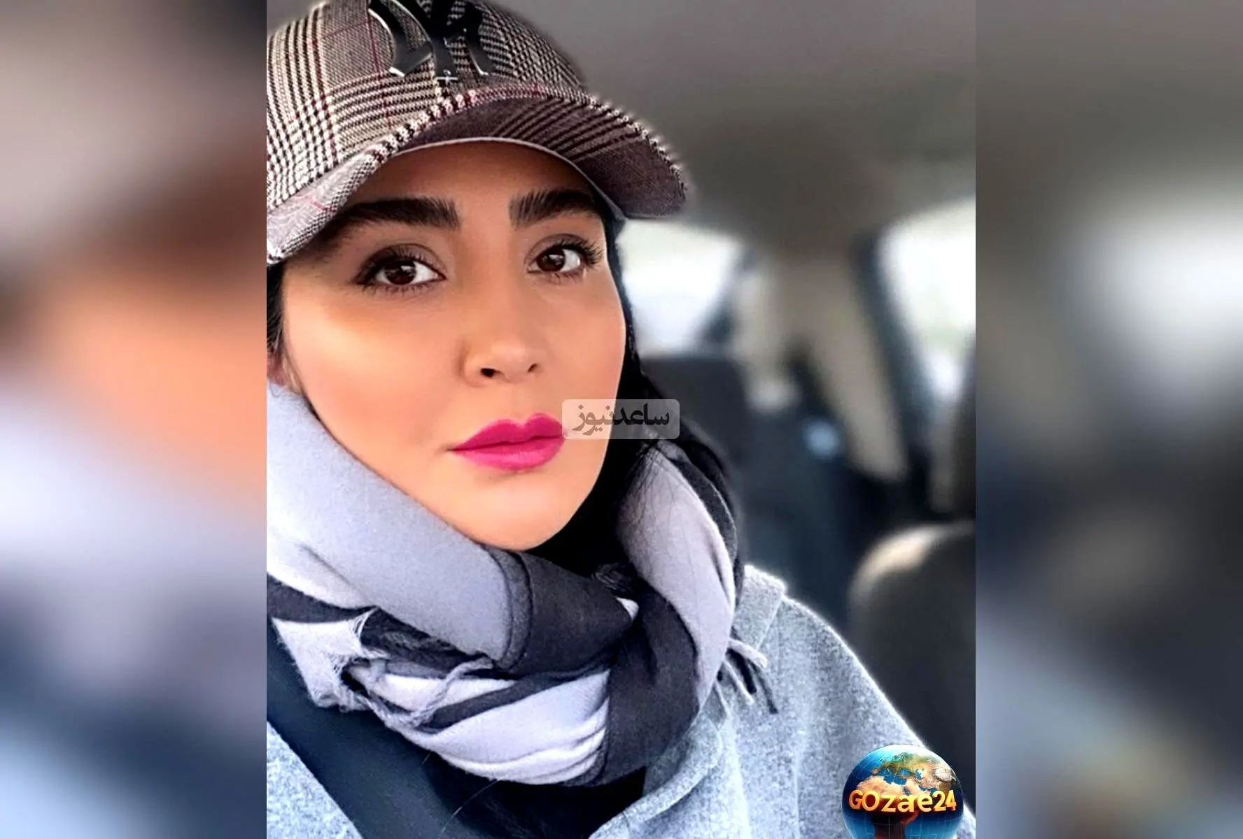مریم معصومی با استایل شیک و خاص در بارونی یشمی بلند و کلاه کپ، تیپ متفاوت و جذابی را رقم زد!