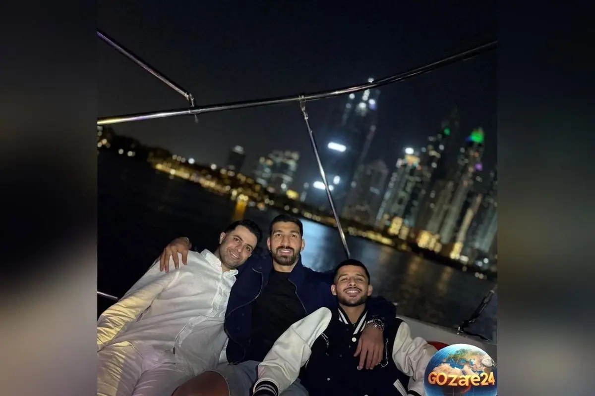 تولد لاکچری شهریار مغانلو با کیک دوطبقه و حضور مهدی قایدی روی قایق تفریحی + عکس ویژه