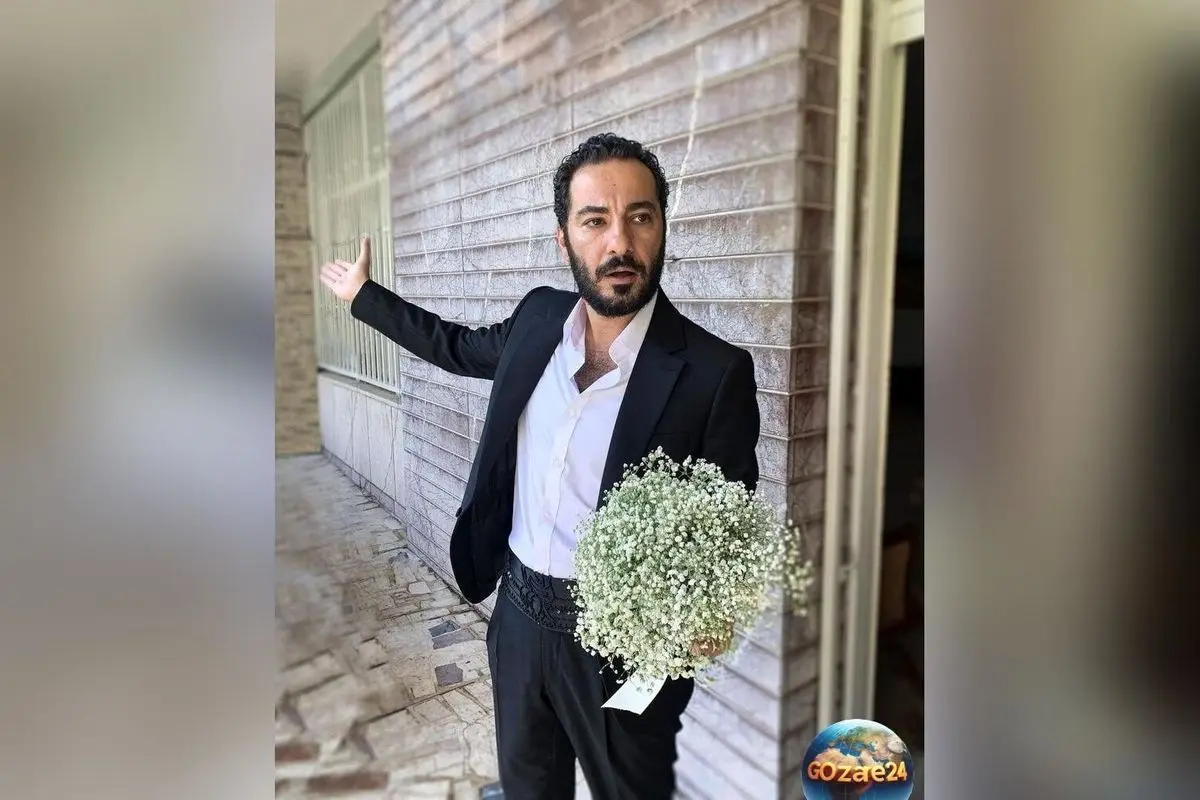 عکس جدید نوید محمدزاده با موهای بلوند و ریش مشکی در کنار همسرش فرشته حسینی در شب تولد؛ تغییر چهره و زندگی هنری پرتلاش
