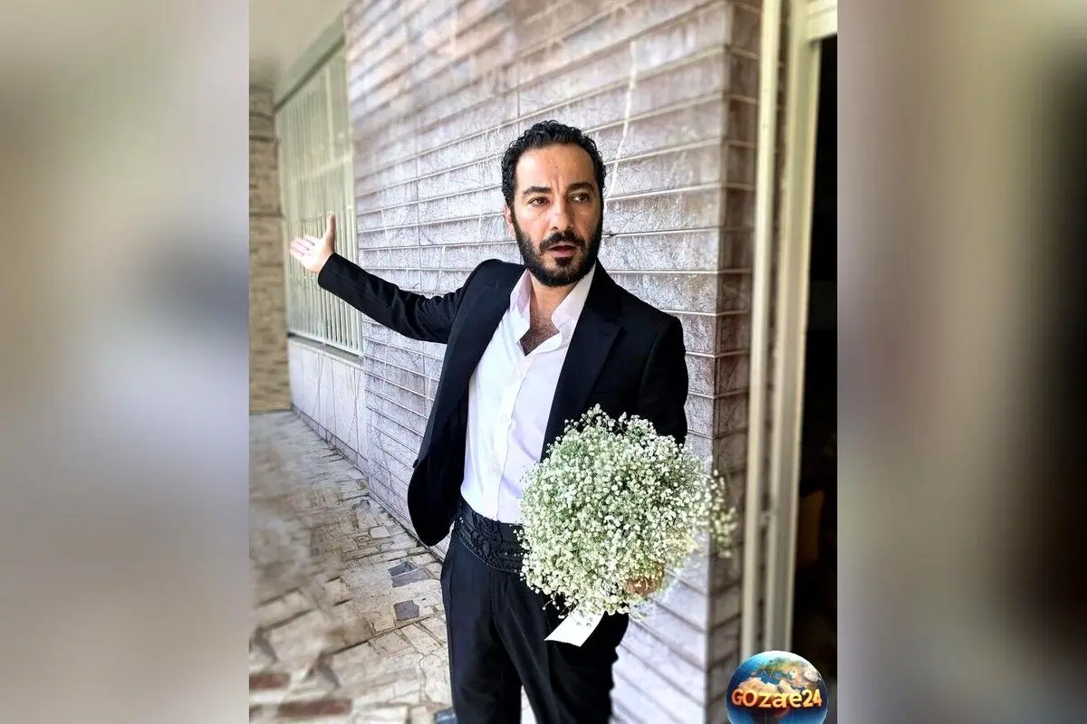 عکس جدید نوید محمدزاده با موهای بلوند و ریش مشکی در کنار همسرش فرشته حسینی در شب تولد؛ تغییر چهره و زندگی هنری پرتلاش