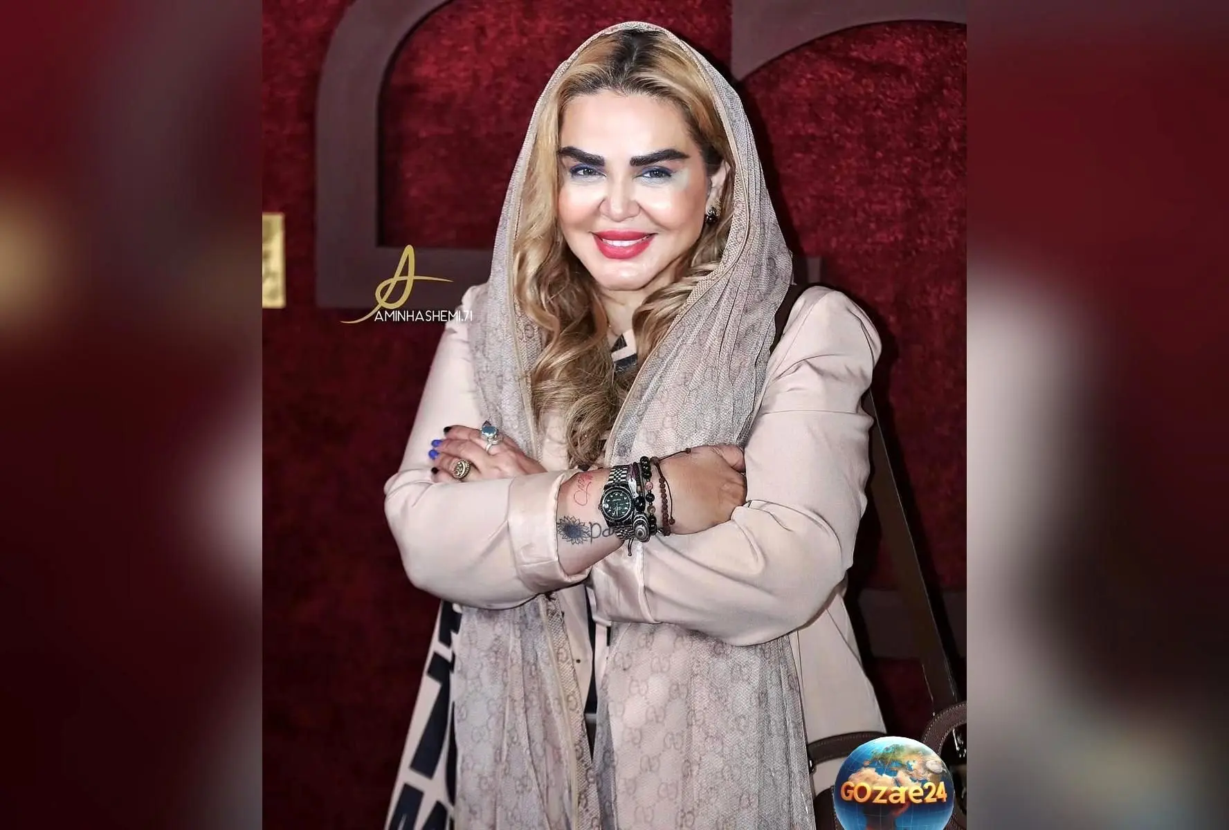 بهاره رهنما در فرانسه با پلنگ واقعی! سفر هیجان‌انگیز و دیدنی‌های جدید بازیگر معروف