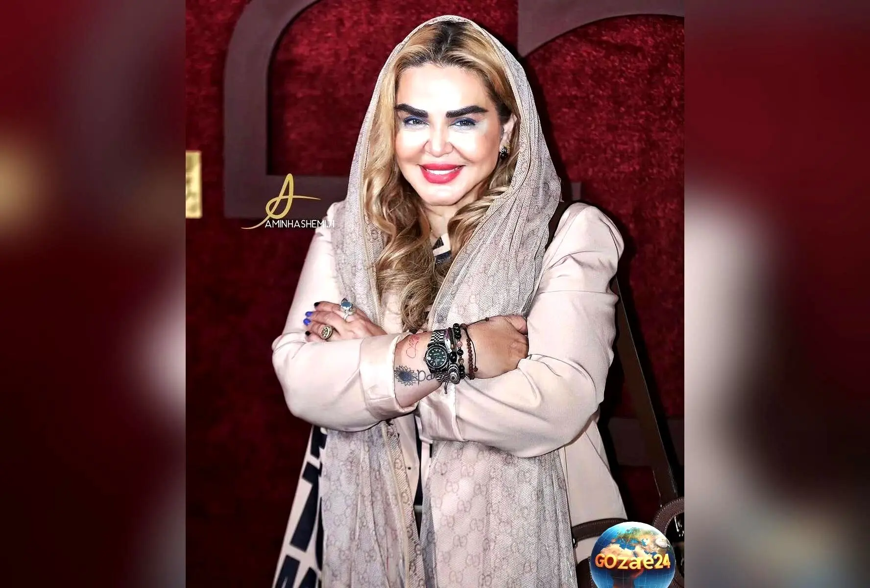 بهاره رهنما در فرانسه با پلنگ واقعی! سفر هیجان‌انگیز و دیدنی‌های جدید بازیگر معروف