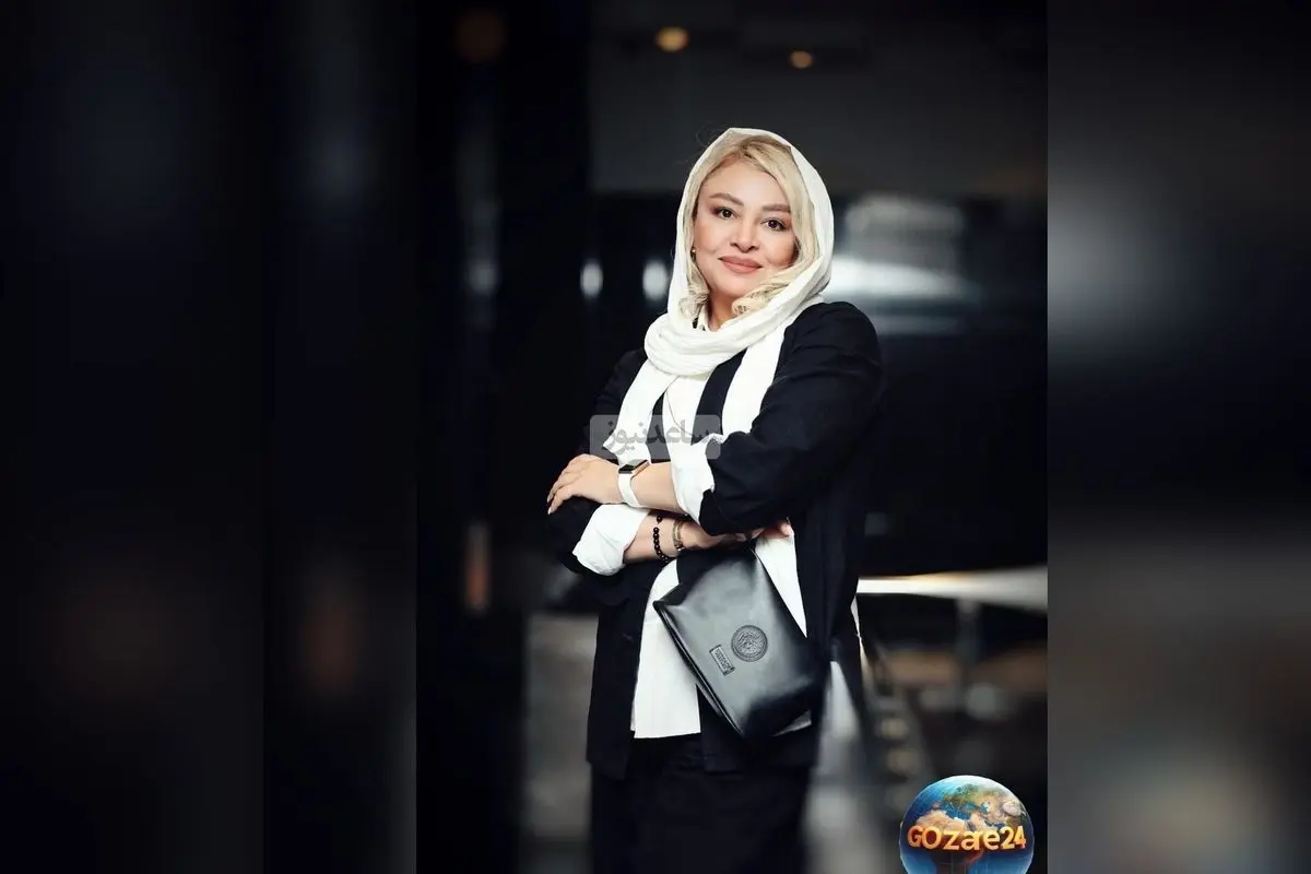 پوشش مشکی و شیک مه لقا باقری در جشن حافظ و حضور در جشنواره موسیقی و تئاتر علی معلم