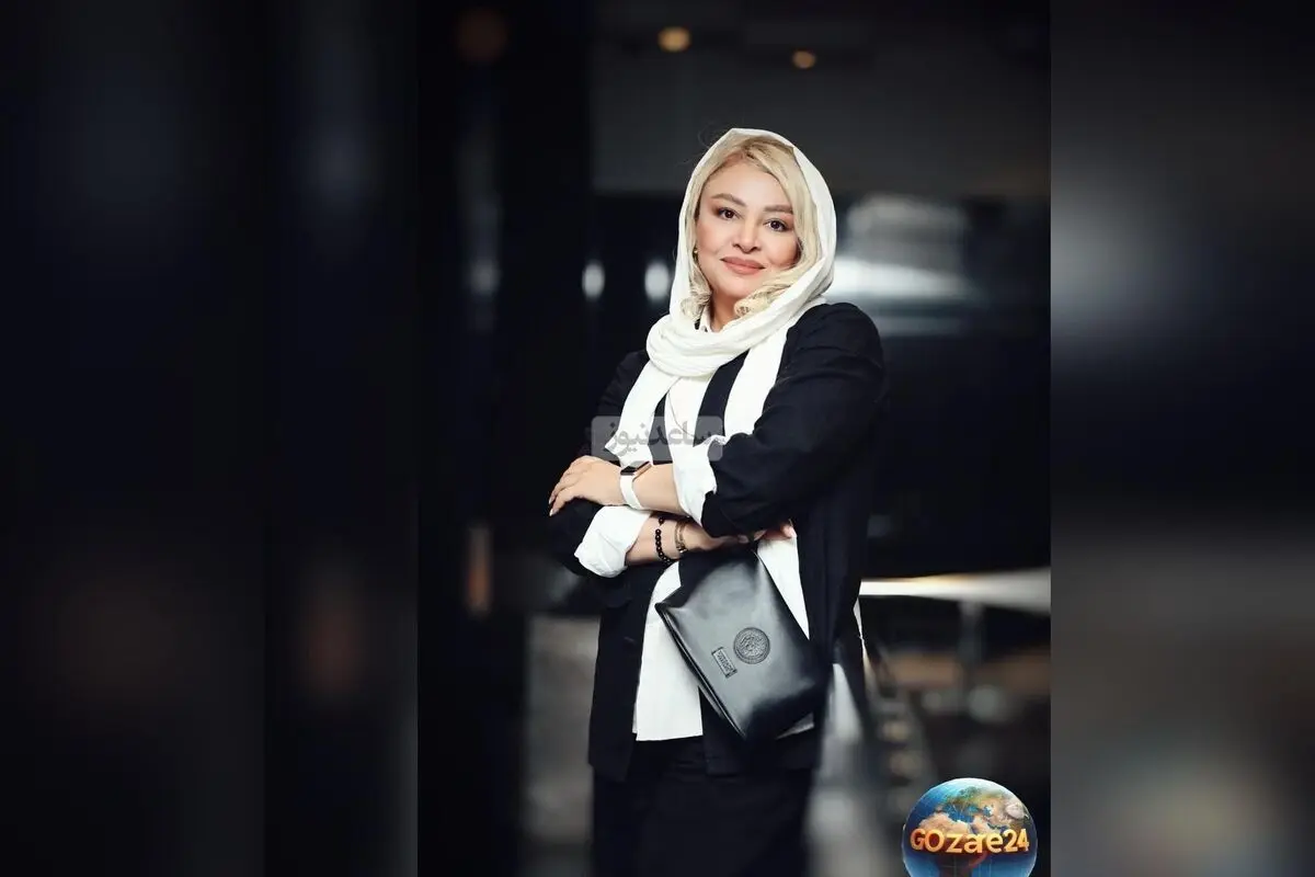 پوشش مشکی و شیک مه لقا باقری در جشن حافظ و حضور در جشنواره موسیقی و تئاتر علی معلم