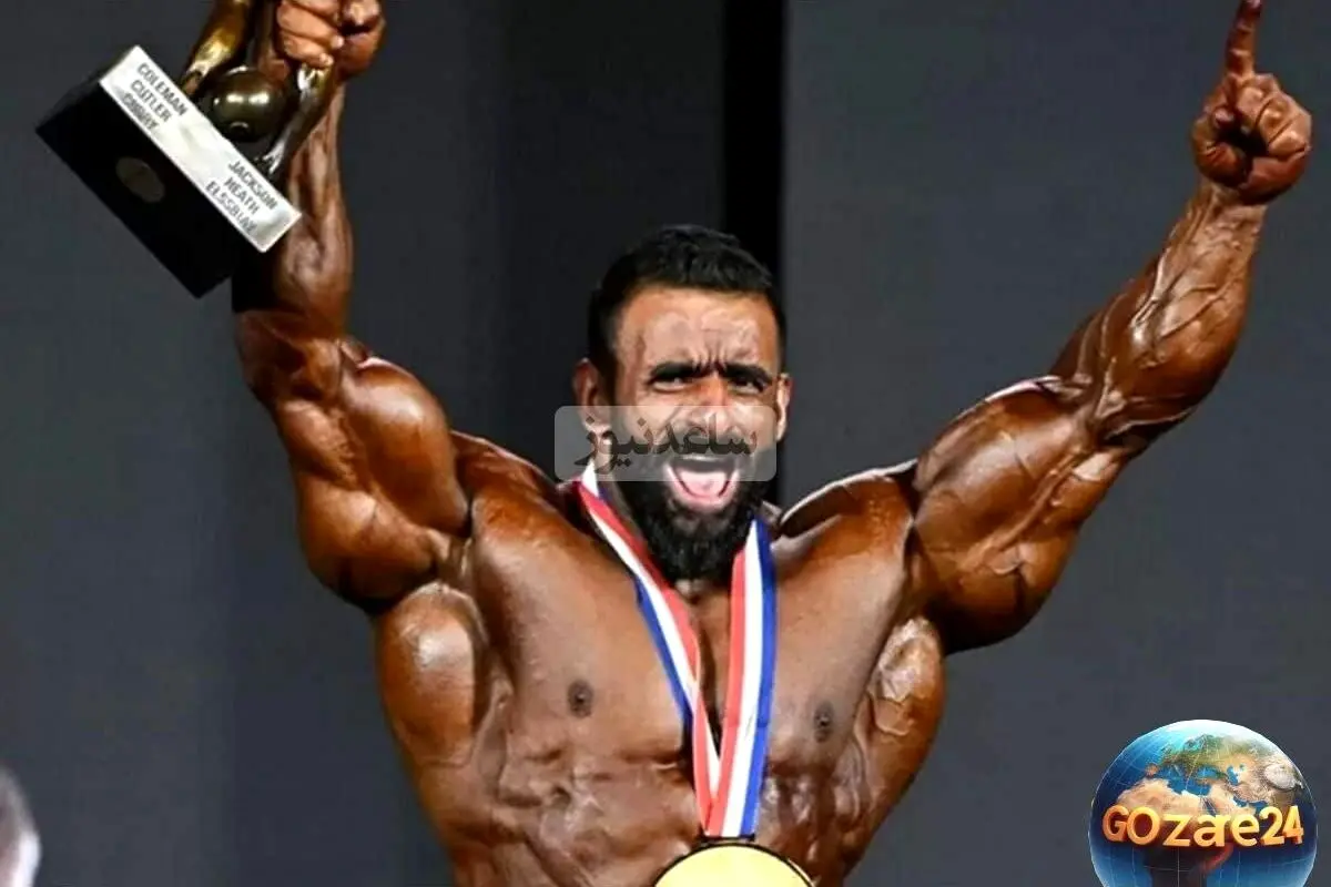 صف طولانی آمریکایی‌ها برای دیدن و امضا گرفتن از هادی چوپان، قهرمان مستر المپیا و شیرشاه ایرانی در عرصه بدن‌سازی