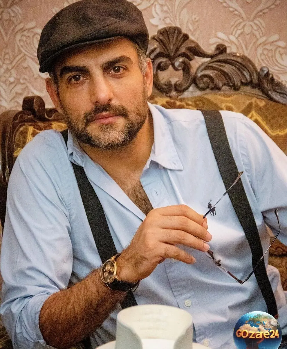 تصویر لو رفته از رابطه دوستانه و صمیمی حامد کمیلی و احمد مهرانفر در جشن تولد