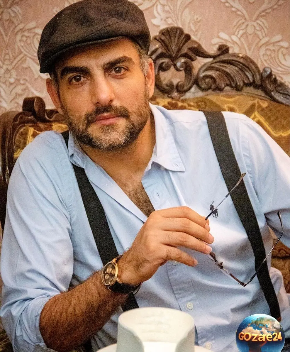 تصویر لو رفته از رابطه دوستانه و صمیمی حامد کمیلی و احمد مهرانفر در جشن تولد