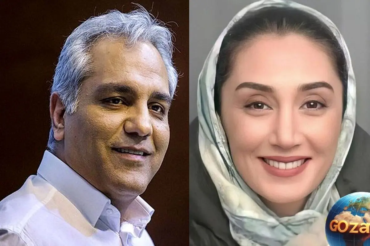 مهران مدیری و هدیه تهرانی در دورهمی خودمانی با کارگردان معروف در خانه‌ای با دکوراسیون کلاسیک و رنگ غالب چوب