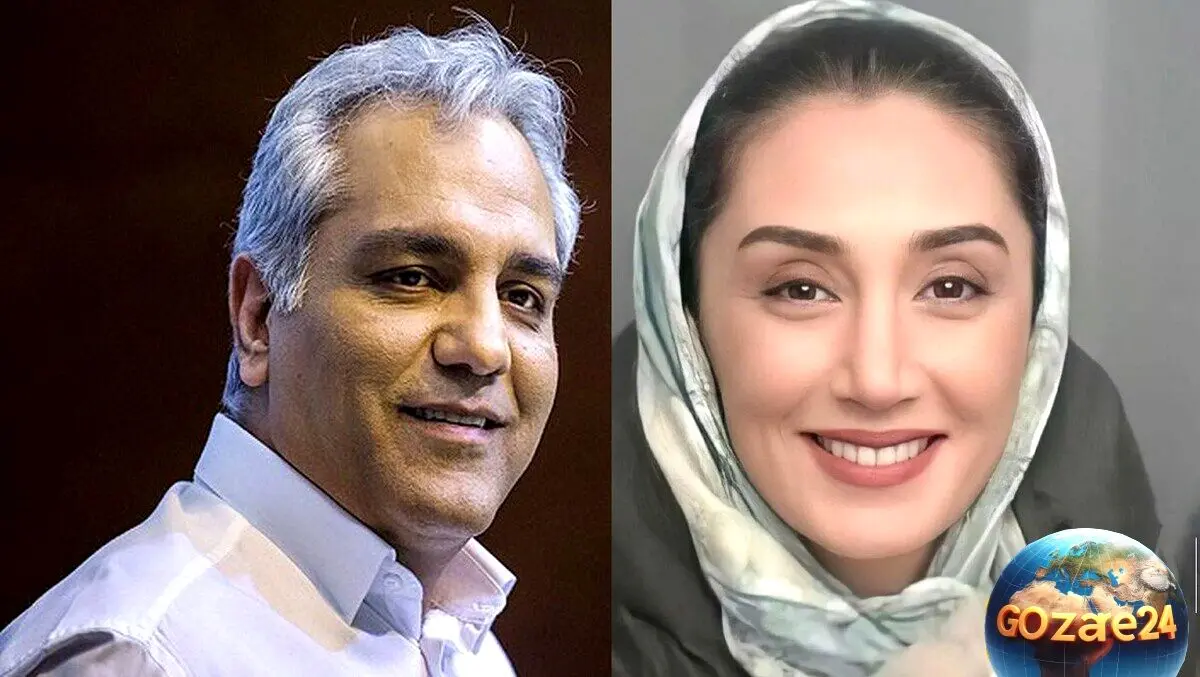 مهران مدیری و هدیه تهرانی در دورهمی خودمانی با کارگردان معروف در خانه‌ای با دکوراسیون کلاسیک و رنگ غالب چوب