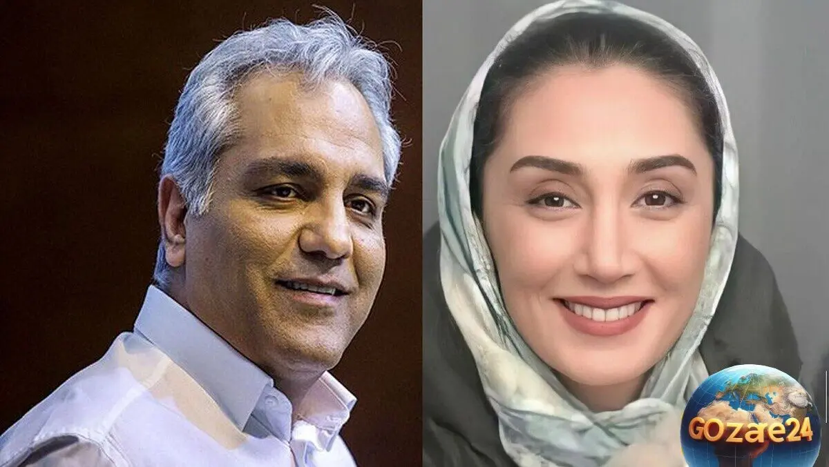 مهران مدیری و هدیه تهرانی در دورهمی خودمانی با کارگردان معروف در خانه‌ای با دکوراسیون کلاسیک و رنگ غالب چوب