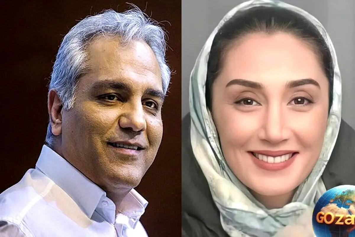 مهران مدیری و هدیه تهرانی در دورهمی خودمانی با کارگردان معروف در خانه‌ای با دکوراسیون کلاسیک و رنگ غالب چوب