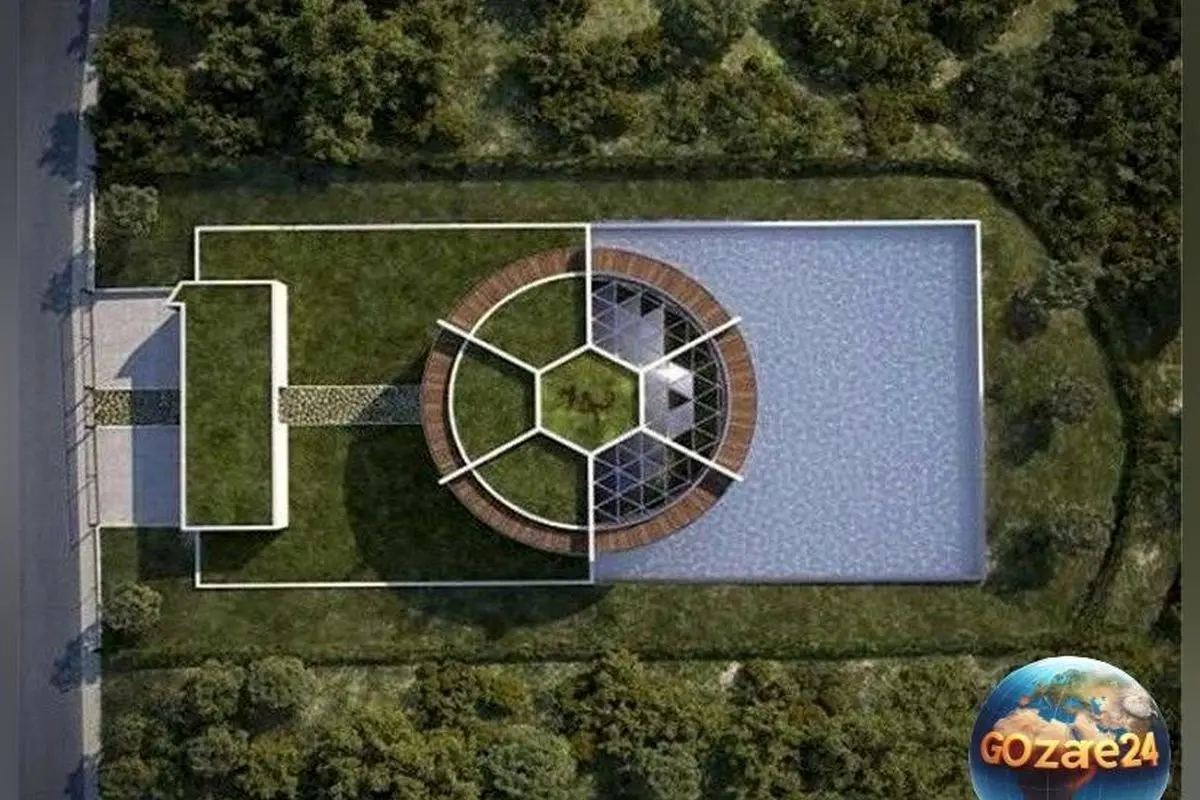 تصویر و جزئیات ویلای لوکس و شاهانه لیونل مسی در میامی؛ طراحی منحصر به فرد با نماد «M» و دکوراسیون دلباز