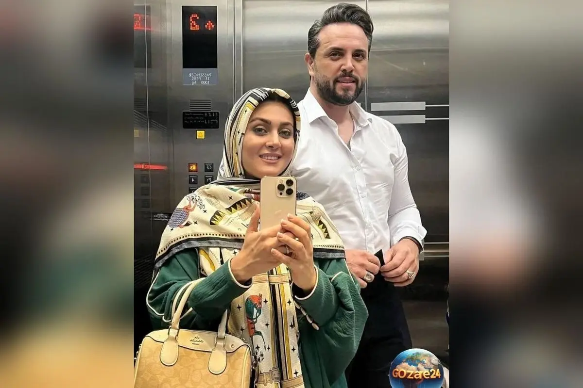 پدرام کریمی و همسرش در برنامه زنده تلویزیونی با مهریه عجیب و بازی جالب روی آنتن