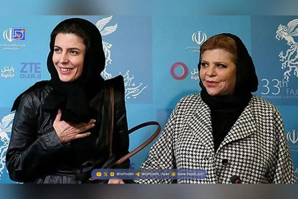 تصویر نادر و دیدنی از لیلا حاتمی در آغوش مادرش زری خوشکام؛ سفر در زمان به دوران کودکی این بازیگر مشهور