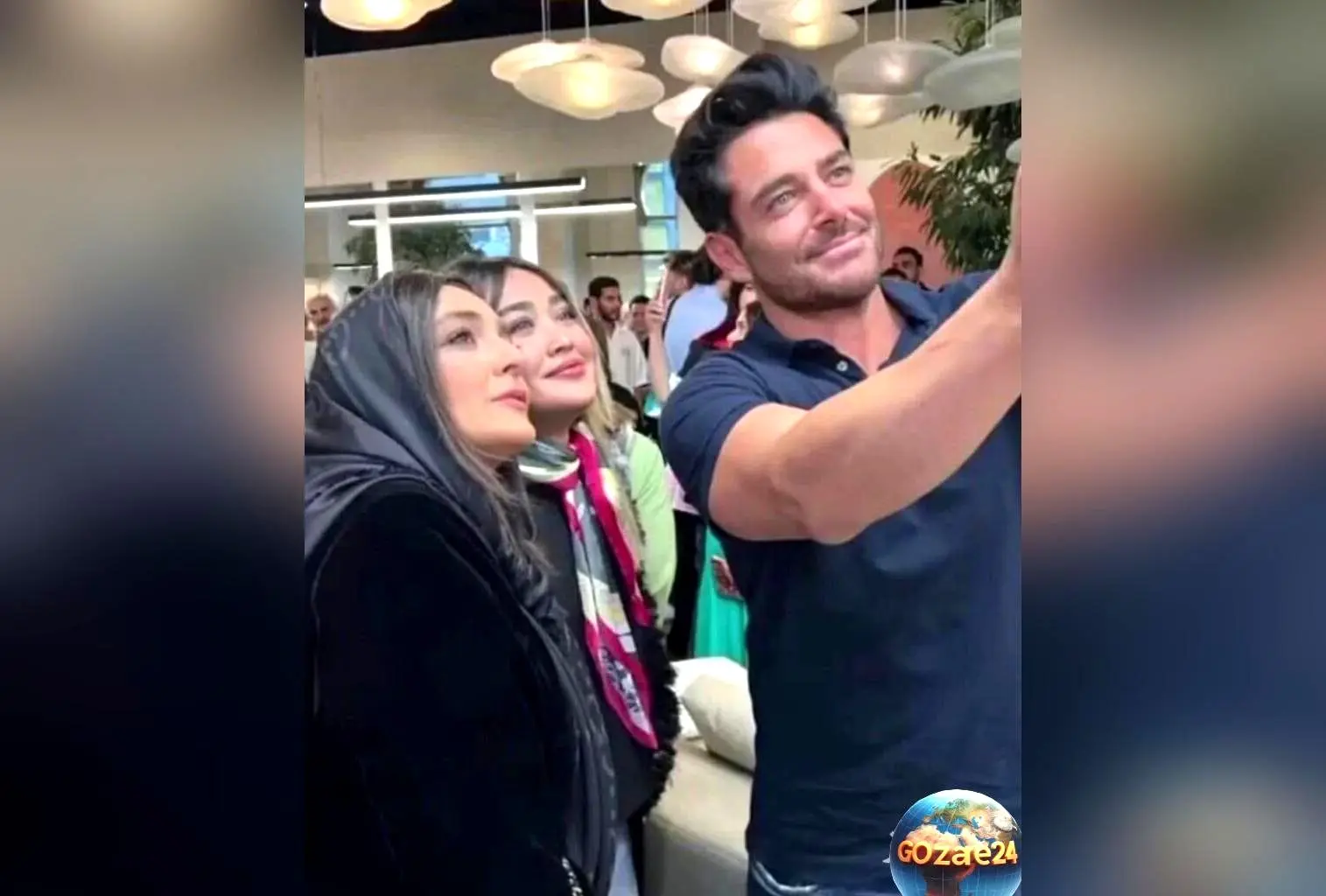 پلمپ سالن زیبایی ساره بیات پس از هنجارشکنی دختران در مراسم افتتاحیه با حضور رضا گلزار + ویدئو