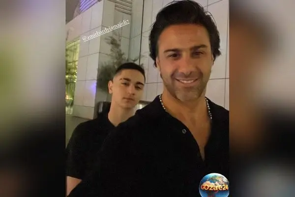 تصاویر و ویدیوهای رانندگی لوکس پسر فرهاد مجیدی در خیابان‌های تهران + جزئیات تمرینات در امارات