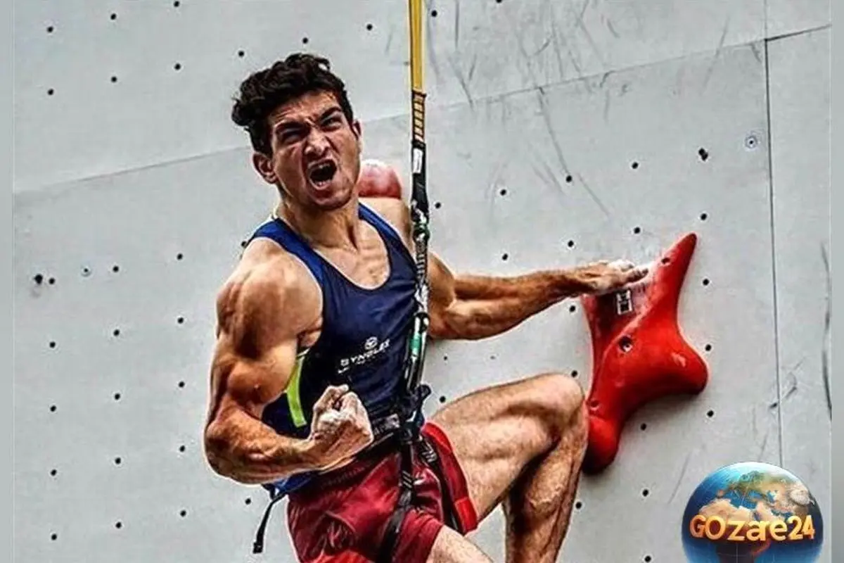 تمرینات طاقت‌فرسا و هیجان‌انگیز رضا علیپور در طبیعت | قدرت استثنایی و رکوردشکنی در سنگ‌نوردی