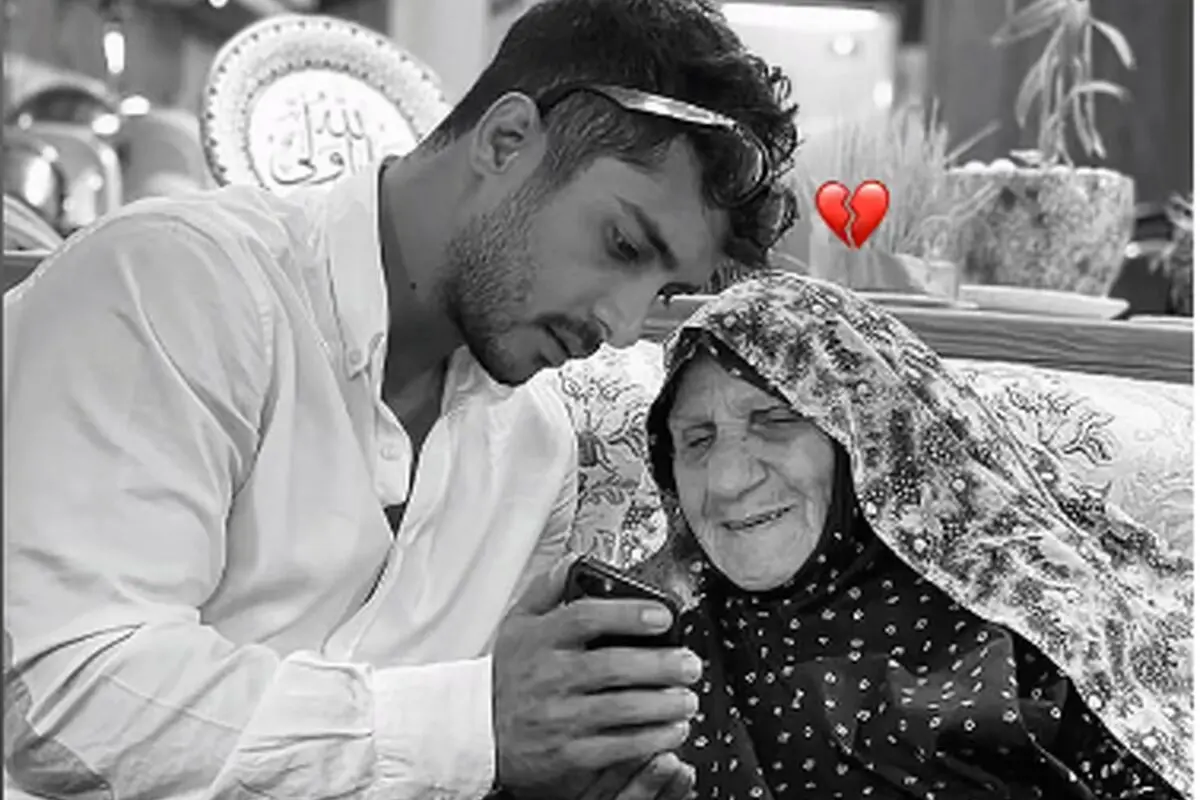 ساعد سهیلی و وداعی احساسی با مادرش؛ مراسم خاکسپاری مادر جان در کنار خانواده و عزیزان