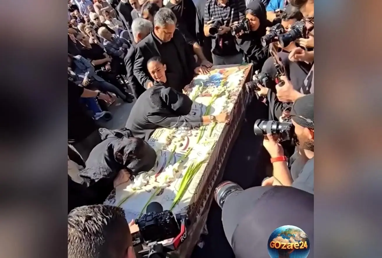 حسام‌الدین سراج در وداع با محمد کاسبی با آواز احساسی در مزار او + ویدئو