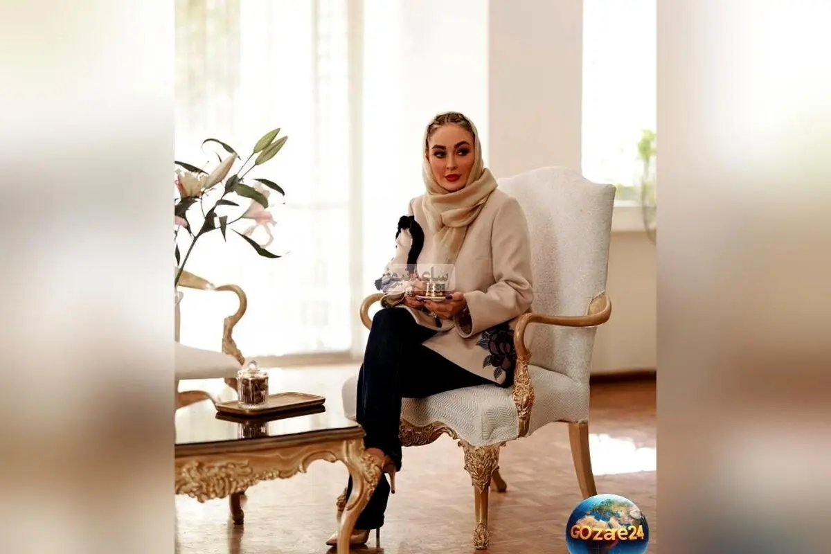 گشت و گذاری در خانه رویایی و نورگیر الهام حمیدی با مبلمان مد روز و دیوارکوب‌های بامزه (+تصاویر و ویدیو)