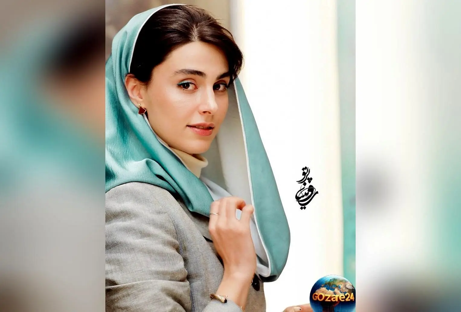 لاله مرزبان با استایل زمستانی و قندیل‌های یخ، نوید بهاری زیبا را می‌دهد + عکس