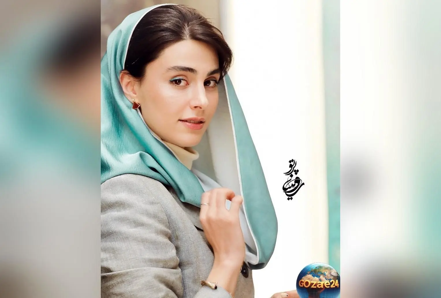 لاله مرزبان با استایل زمستانی و قندیل‌های یخ، نوید بهاری زیبا را می‌دهد + عکس