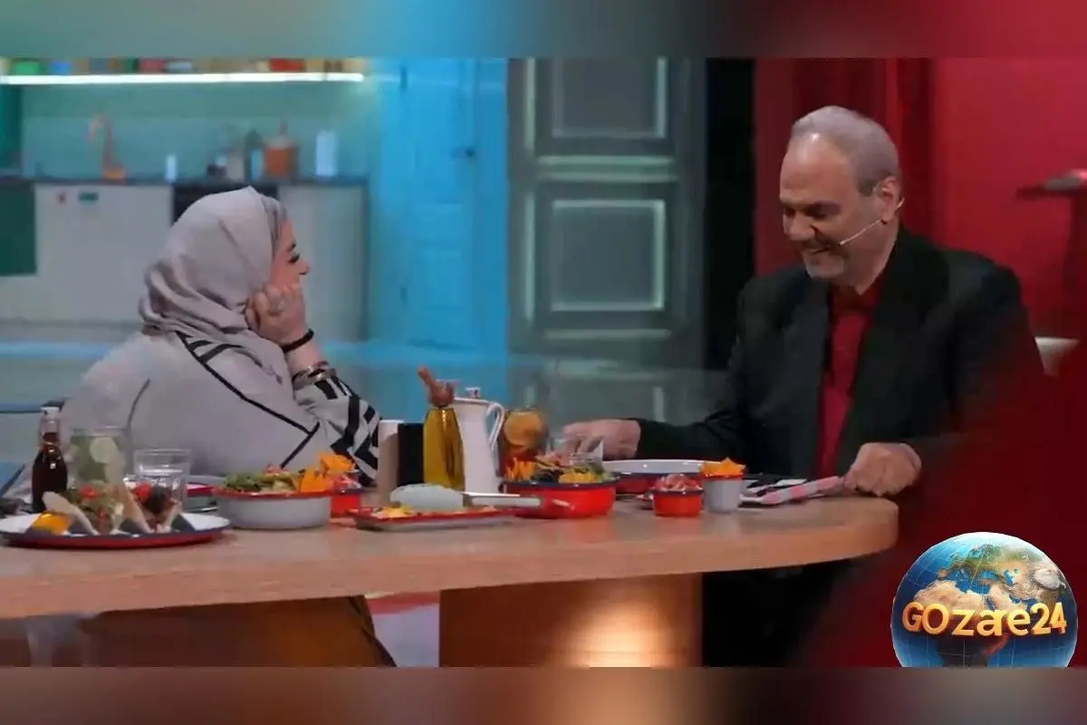 جواد خیابانی و نعیمه نظام‌دوست در شوخی‌های جالب و خاص برنامه شفرونی + ویدئو