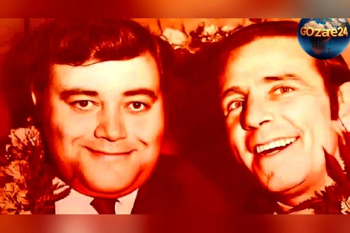 عکس نادر و تاریخی همایون در کنار ناصر ملک مطیعی در دهه ۹۰ | سفر زمان به سینمای پیش از انقلاب