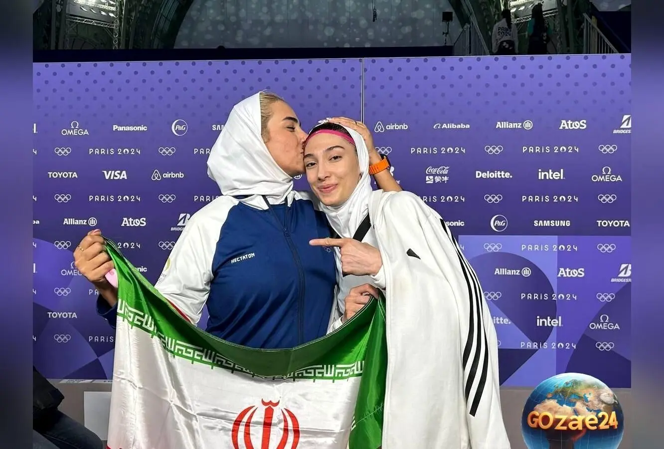 یادی از مدال برنز المپیک پاریس ۲۰۲۴؛ مبینا نعمت‌زاده، دختر ۱۹ ساله ایرانی، در کنار استاد ساعی و خانواده در تاریخ ورزش ایران
