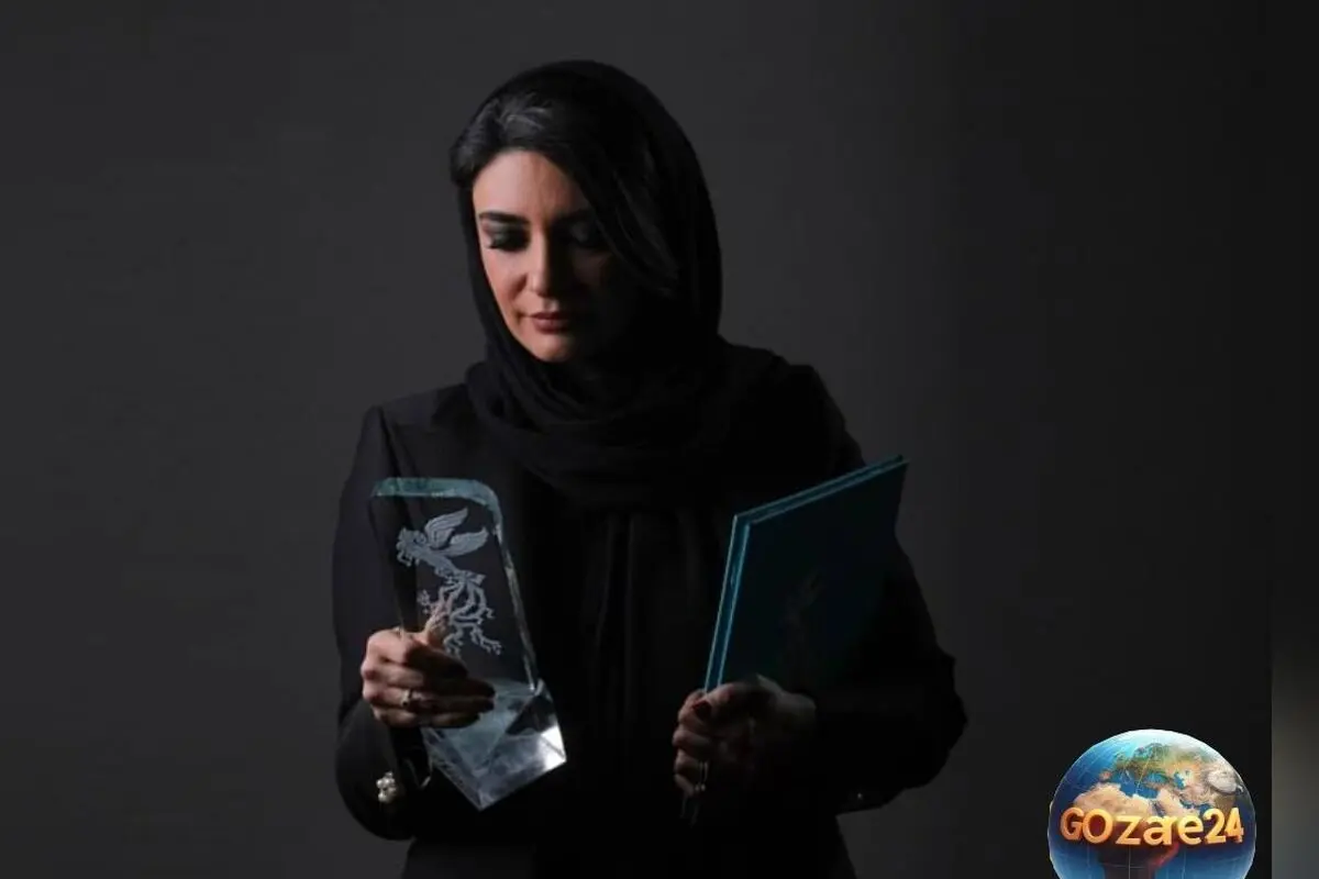 تصویر خنده دار و دیدنی لیندا کیانی در مراسم اکران با روسری گل گلی + عکس