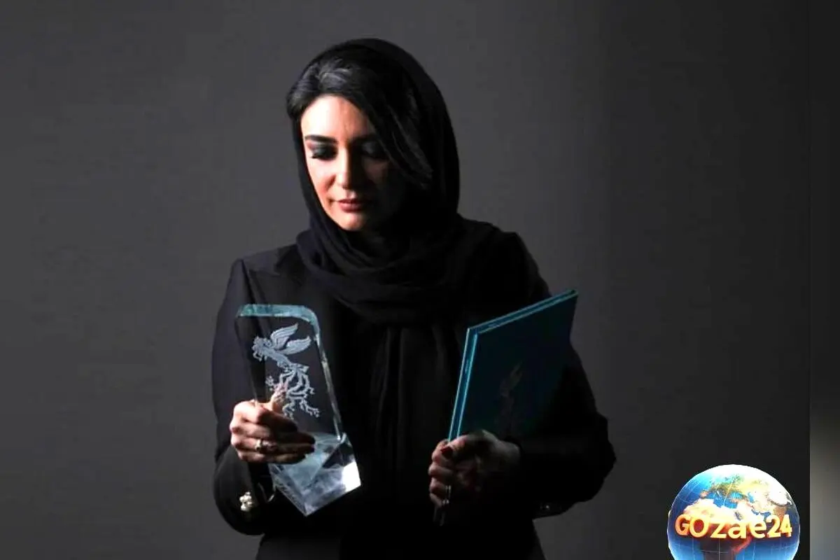 تصویر خنده دار و دیدنی لیندا کیانی در مراسم اکران با روسری گل گلی + عکس