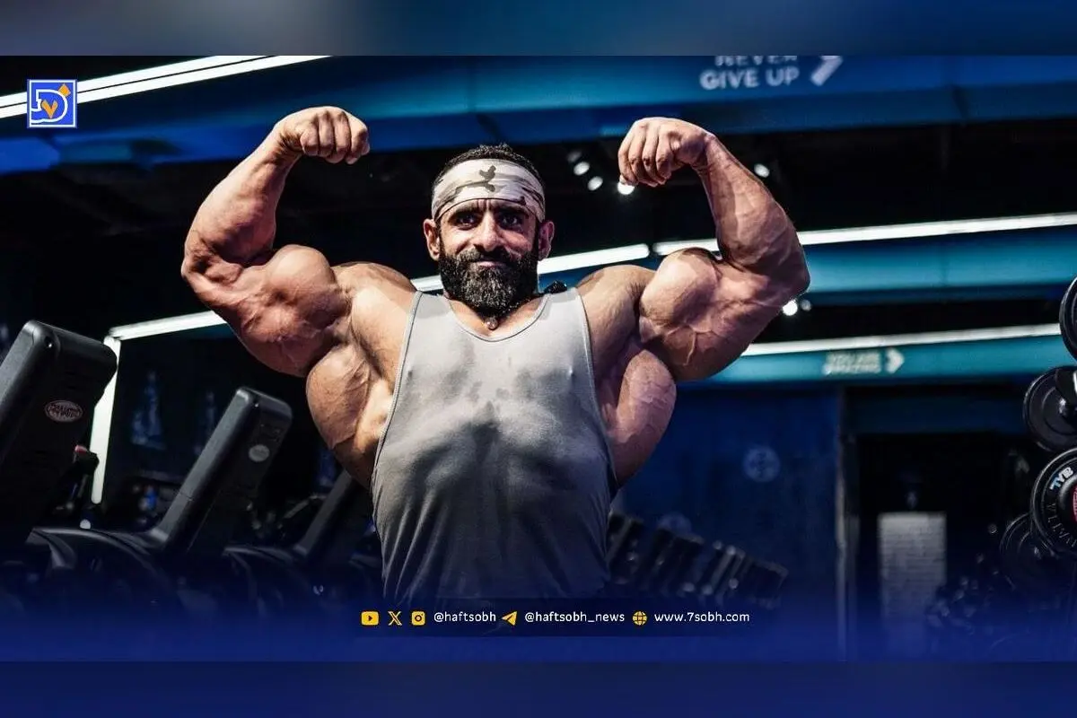 همزاد هادی چوپان با شباهت صد در صد پیدا شد + عکس، فردی معمولی در مقابل قهرمان بدنسازی جهان