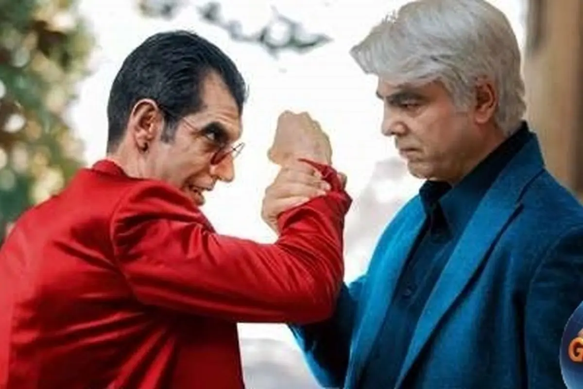 عکس جالب و دیدنی از اجل معلق و شیطان در کنار هم با لبخند دوستانه در دنیای واقعی