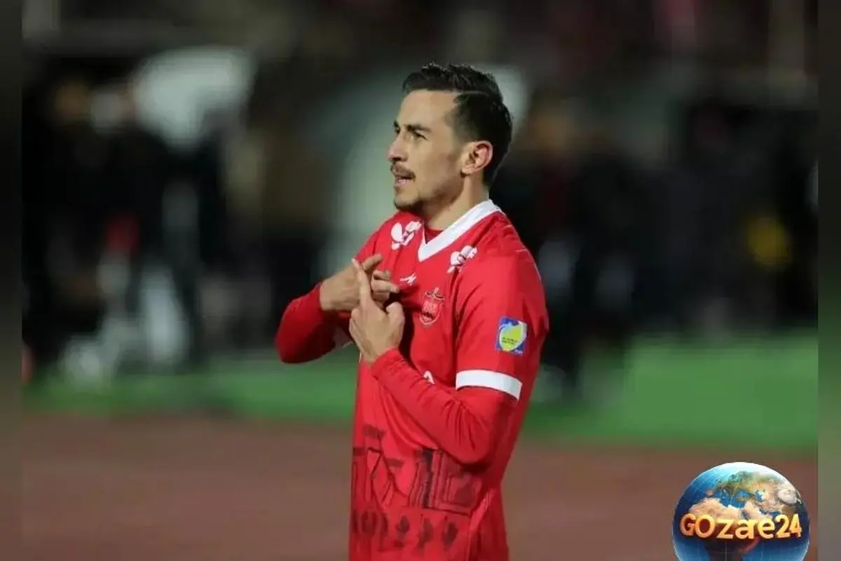 حسرت گل احمدزاده در دربی پرسپولیس مقابل شمس‌آذر | واکنش احساسی ستاره سرخ‌ها پس از مردود شدن گل زیبا