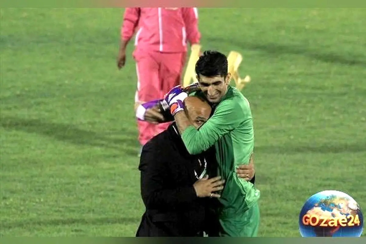 شوخی جنجالی منصوریان درباره سربازی بیرانوند: وعده صاف کردن کف پاش در سال آینده + ویدیوی صحبت‌های جالب