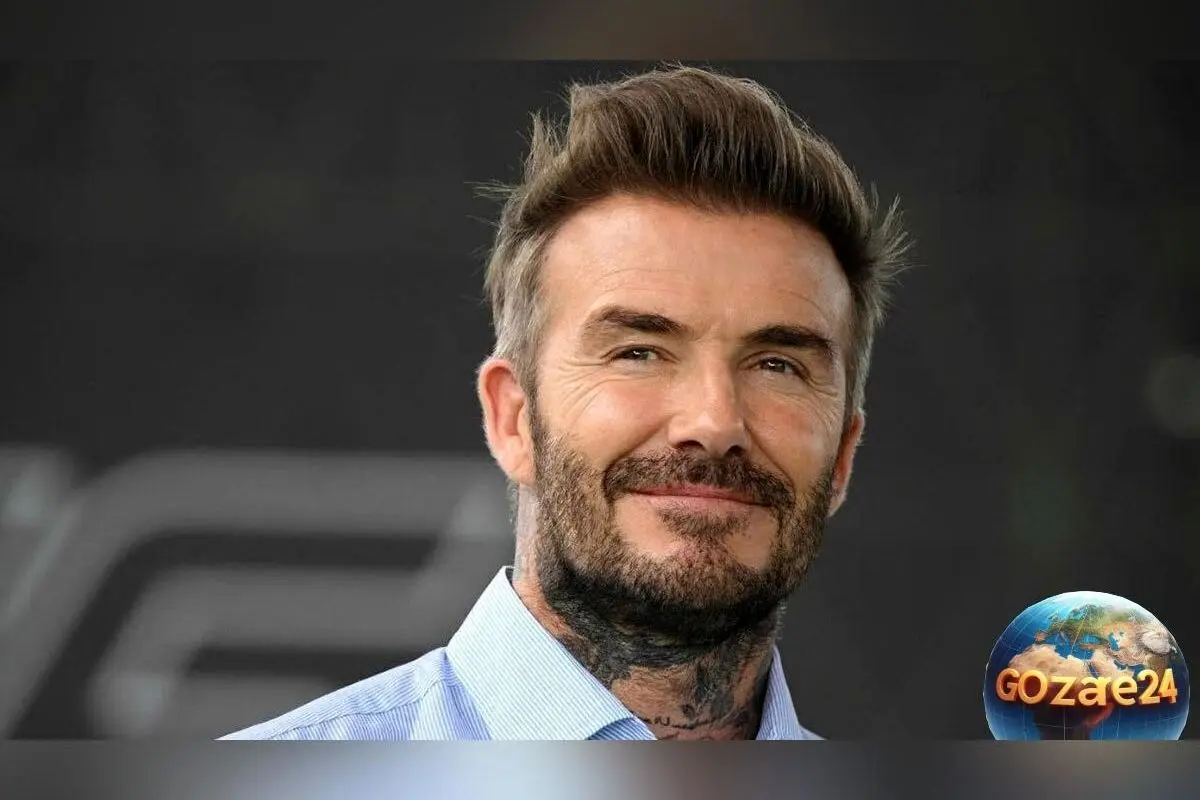 تصویری جذاب از دیوید بکام در حال لذت بردن از غذاهای ایرانی در قطر+کباب، نان سنتی و چای