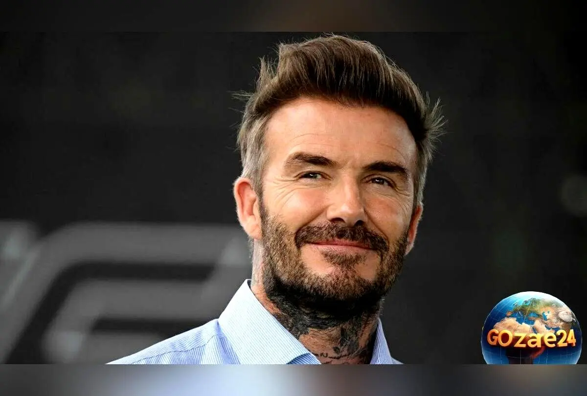 تصویری جذاب از دیوید بکام در حال لذت بردن از غذاهای ایرانی در قطر+کباب، نان سنتی و چای