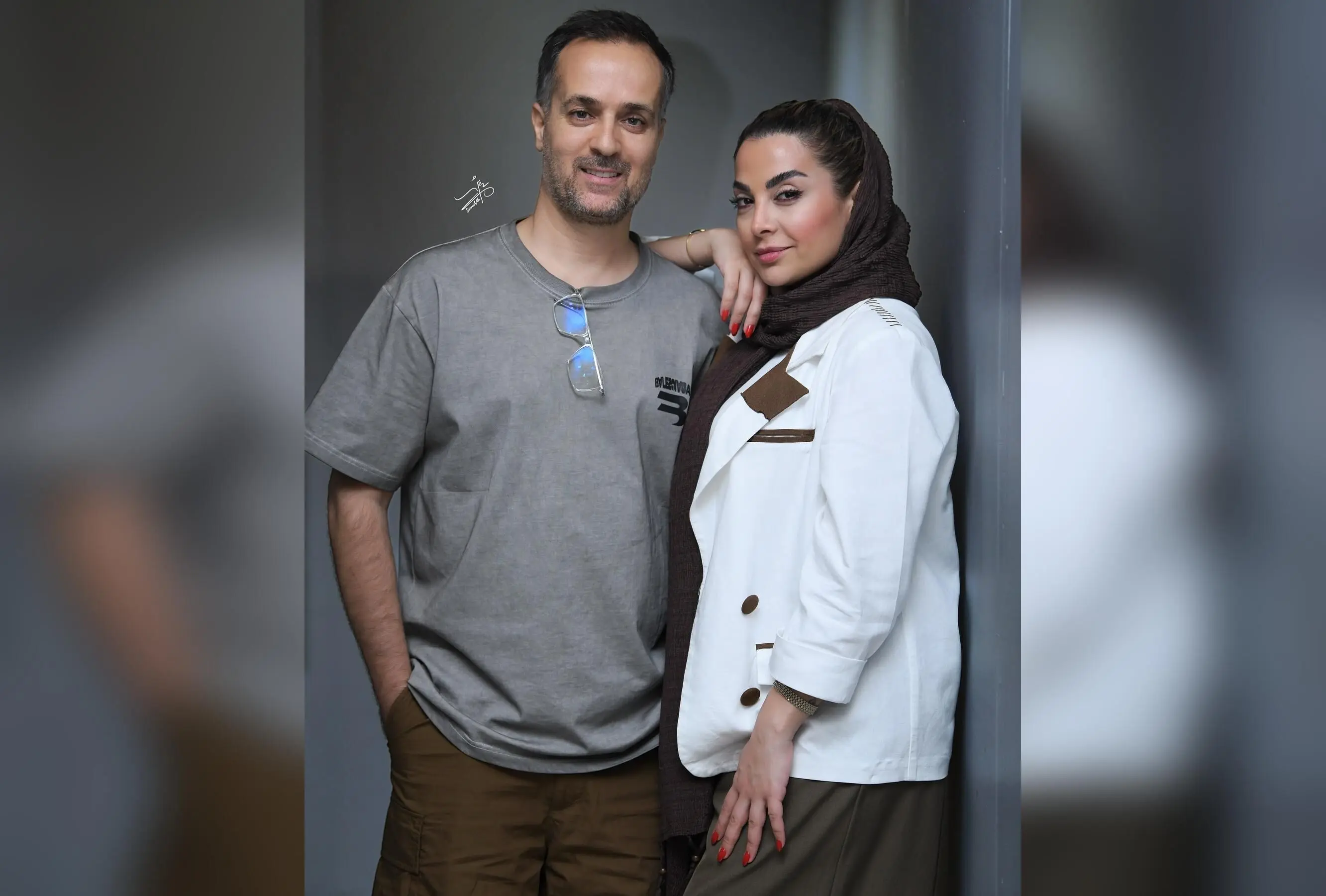 سروش منوچهری در کنار احمد مهرانفر و مونا فائزپور: دیدار جذاب و لحظاتی ویژه در دنیای هنر