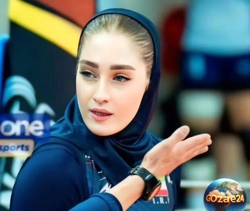 آیتک سلامت والیبالیست تبریزی با حال و هوای رؤیایی روی پل معلق مشگین + عکس