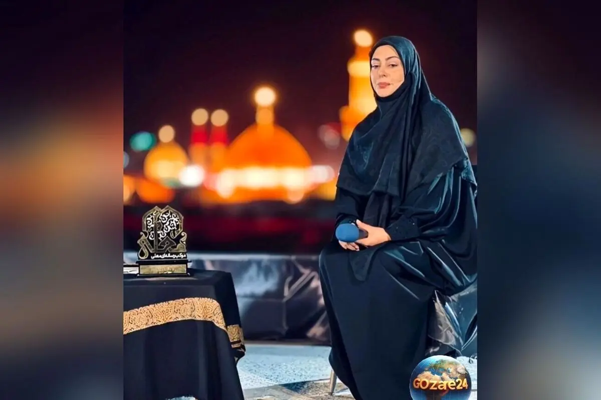 تصویر خواهر الناز شاکردوست و نیلوفر شهیدی در کربلا + استایل محجبه و عربی آنها در سفر زیارتی