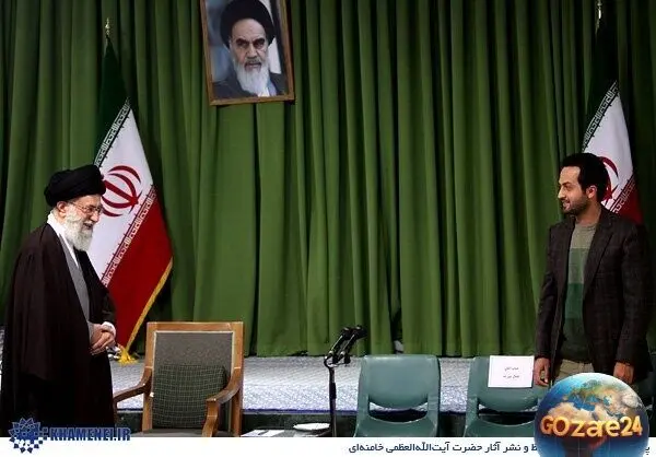 توصیه پدرانه رهبر معظم انقلاب به مصطفی زمانی: همیشه مثل حضرت یوسف بمانید + تصاویر حاشیه دیدار عوامل سریال یوسف پیامبر