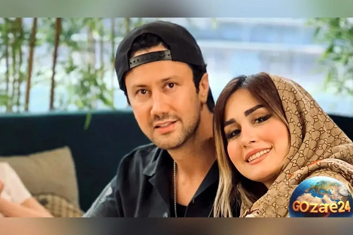 عکس عاشقانه پاییزی شاهرخ استخری و همسرش در خزان زیبای پاییز | لحظههای رمانتیک در فصل خزان