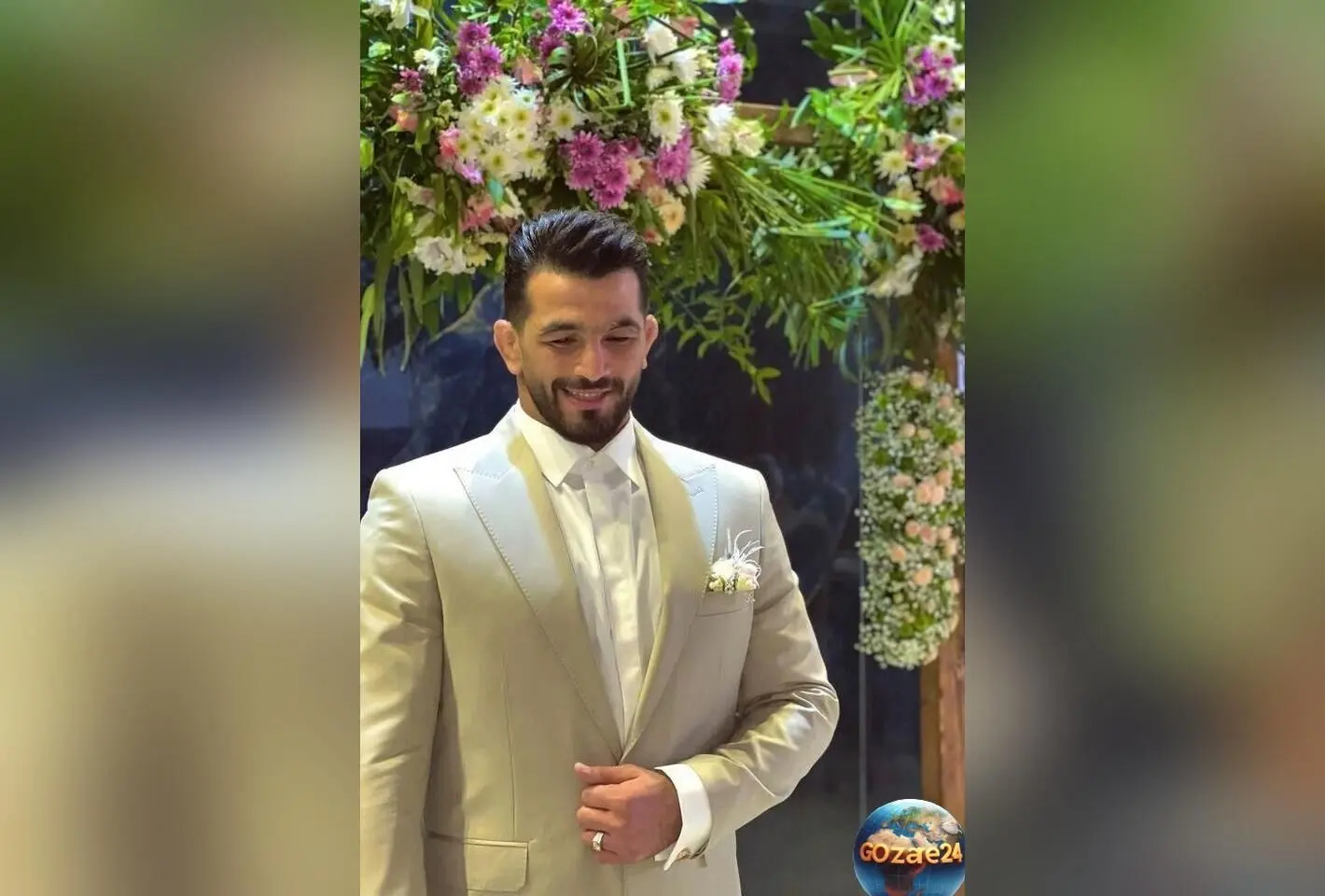 رونمایی از کارت عروسی ساده و شیک حسن یزدانی کشتی‌گیر ملی‌پوش کشورمان + عکس و جزئیات زندگی او