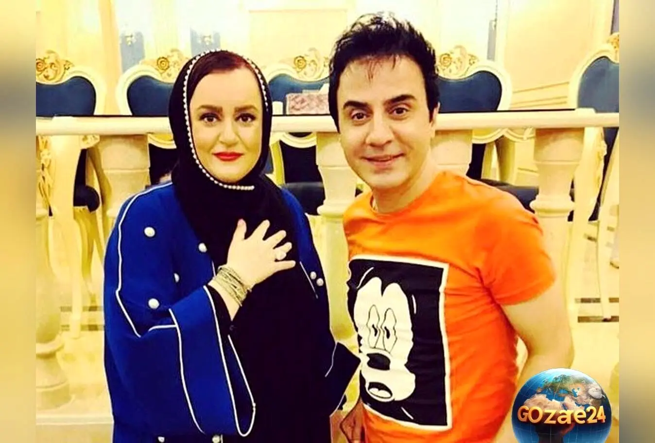 عمو پورنگ و نعیمه نظام‌دوست در منزل شخصی با پختن شام و شوخی‌های بامزه + فیلم
