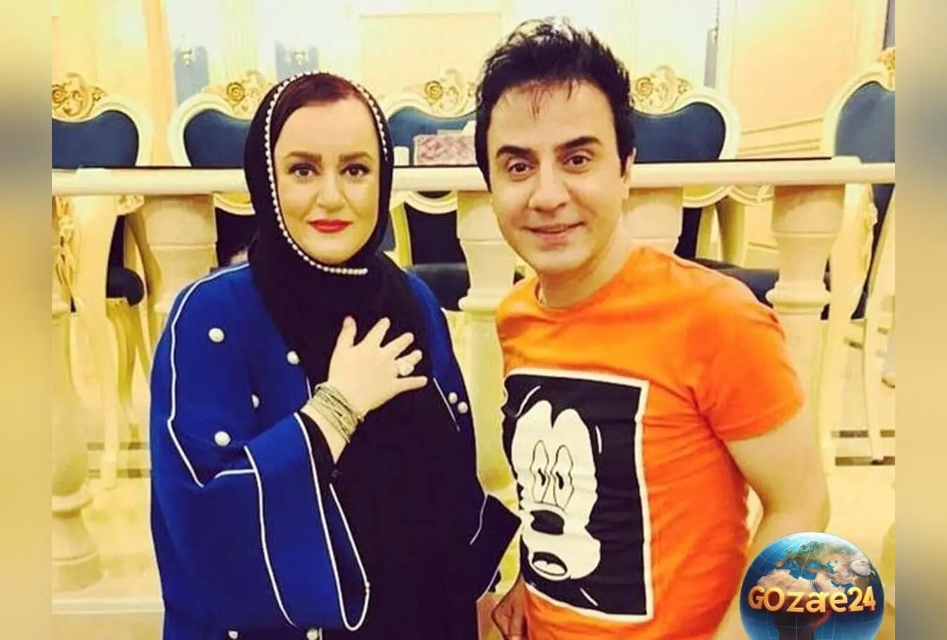 عمو پورنگ و نعیمه نظام‌دوست در منزل شخصی با پختن شام و شوخی‌های بامزه + فیلم