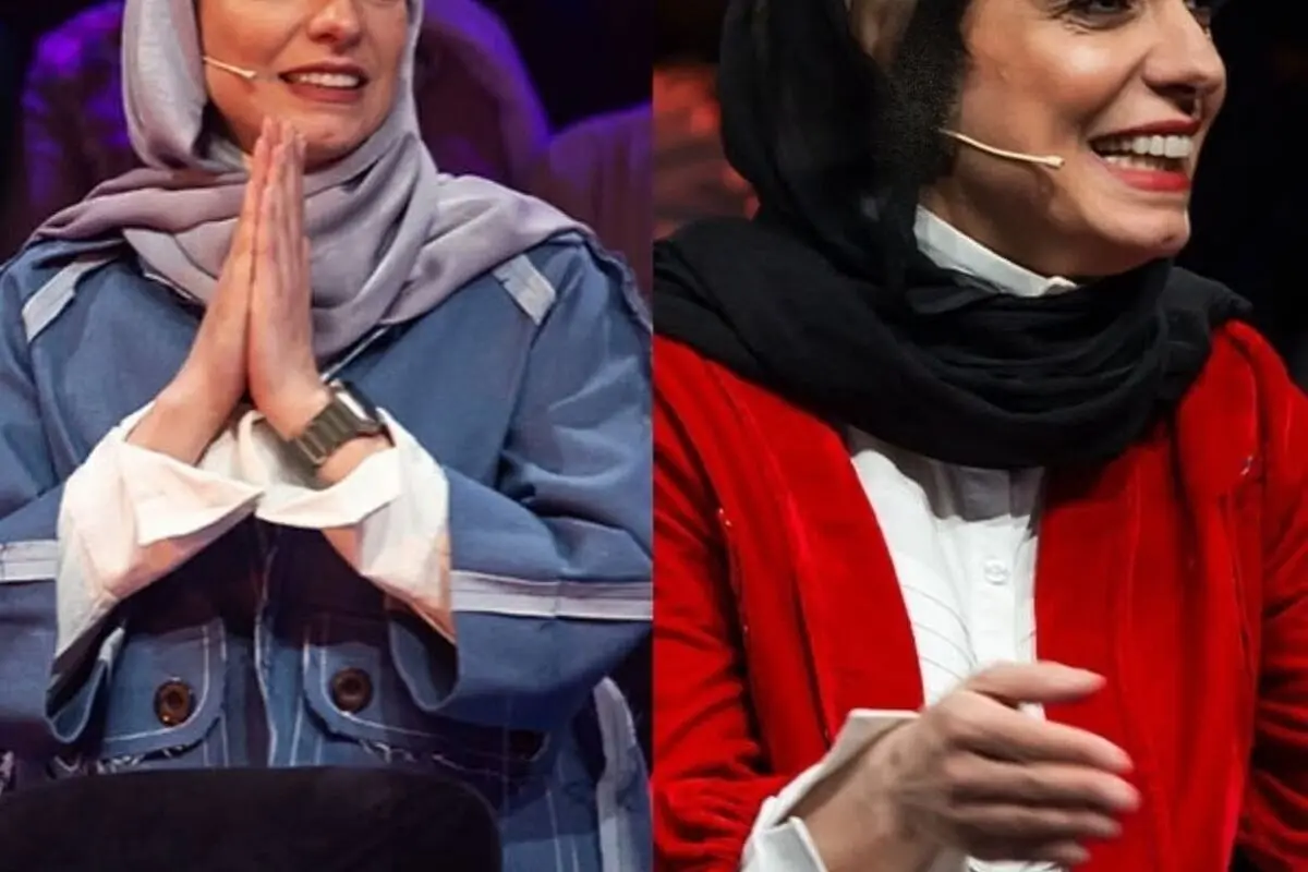استایل روز: الیکا عبدالرزاقی در برنامه «صداتو» با کت چرم قهوه‌ای، استایل جین و رنگ‌های زنده بهاری | نگاهی متفاوت به آزادی در مد
