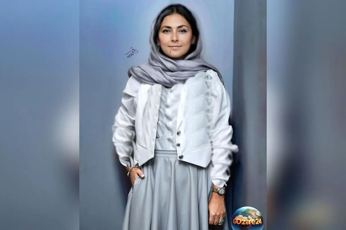 استایل مینیمال سفید و طوسی هدی زین العابدین در جشنواره فیلم و عکس با انرژی و جذابیت فوق‌العاده
