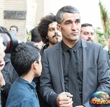 تصاویر مراسم تشییع مادر پژمان جمشیدی با حضور چهره‌های سرشناس هنر و ورزش + پیام تسلیت علی انصاریان